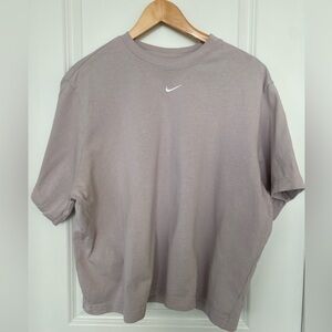 Gray/Purple “The Nike Tee - loose fit” - Size L
